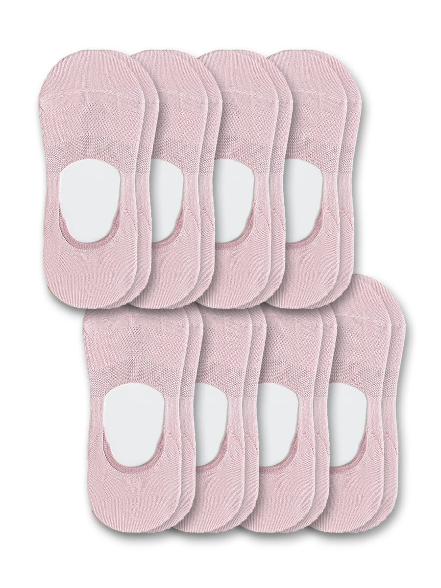 8 Pairs-No Show Socks Organic Cotton Non Slip, 9 Colors, women and men