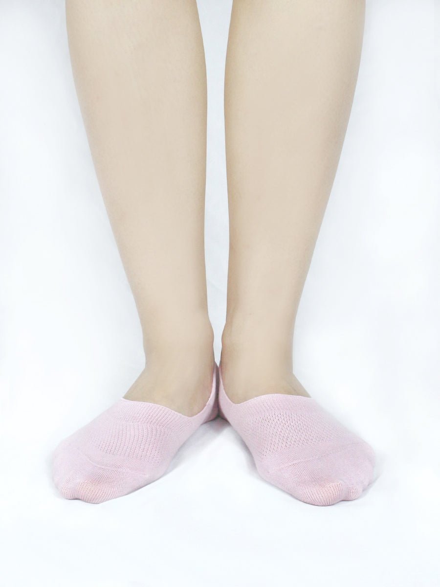 1 Pair-No Show Socks Organic Cotton Non Slip, 9 Colors