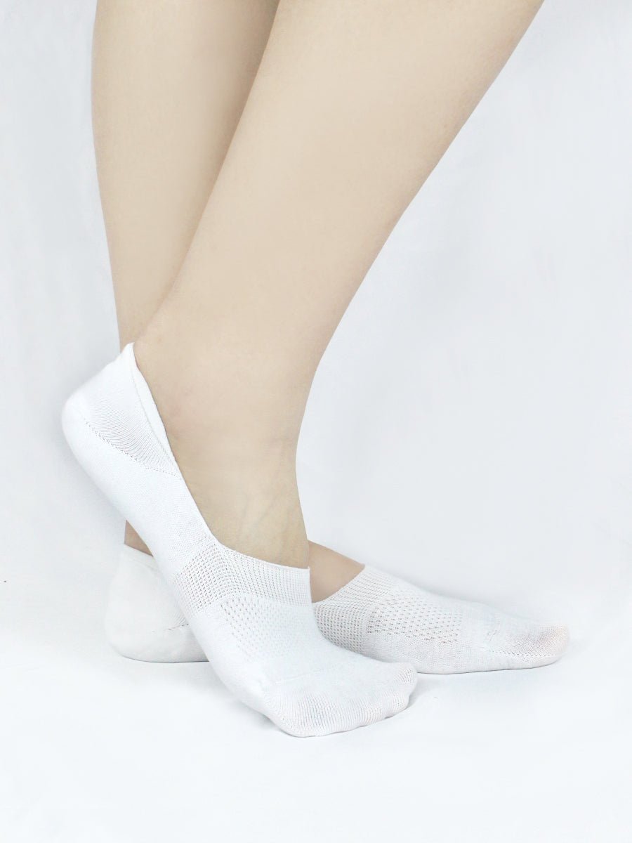 8 Pairs-No Show Socks Organic Cotton Non Slip, 9 Colors