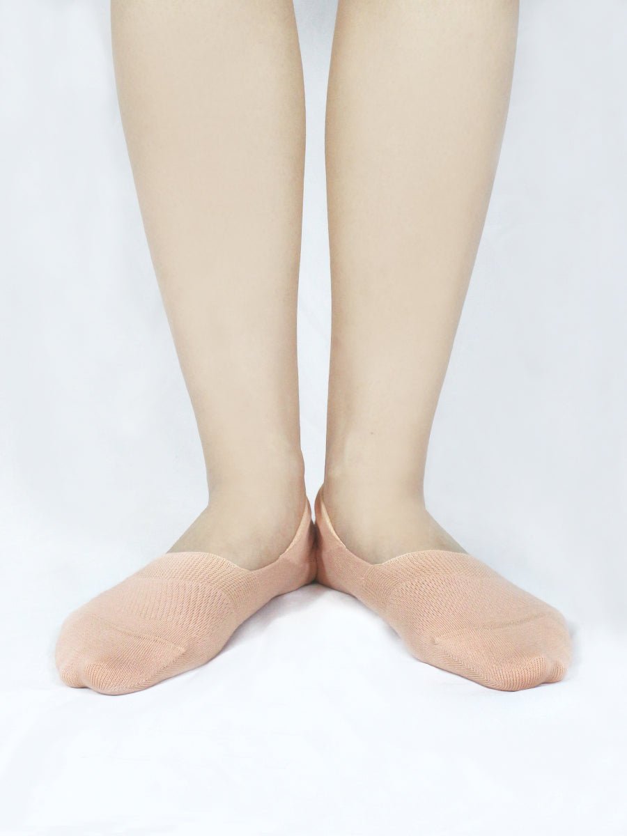 1 Pair-No Show Socks Organic Cotton Non Slip, 9 Colors