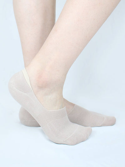 1 Pair-No Show Socks Organic Cotton Non Slip, 9 Colors