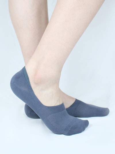 Bundle-4 Pairs (Buy 3 Get 1 Free)-No Show Socks Organic Cotton Non Slip, 9 Colors, Women and Men