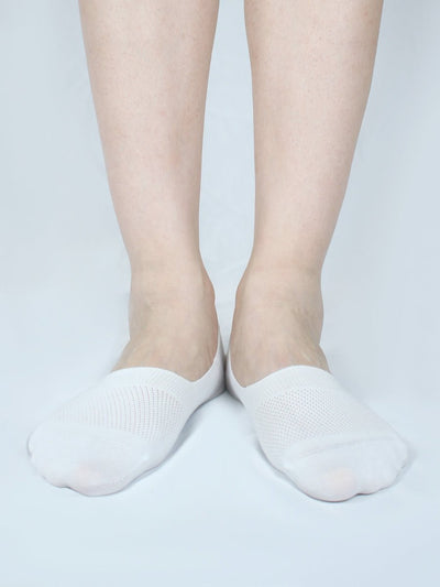 1 Pair-No Show Socks Organic Cotton Non Slip, 9 Colors